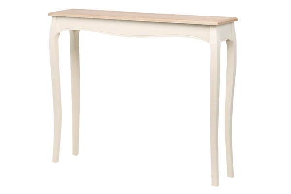 Consola Beige Con Tapa Natural 110x25x90 Cm - Consolas y Recibidores - Granada Maison