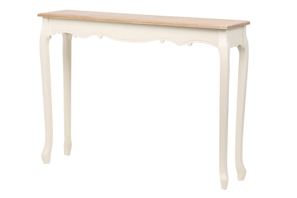 Consola Beige Con Tapa Natural 110x25x80 Cm - Consolas y Recibidores - Granada Maison