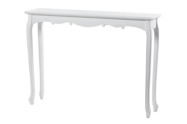 Consola Blanco Con Tapa Blanca 110x25x80 Cm - Consolas y Recibidores - Granada Maison