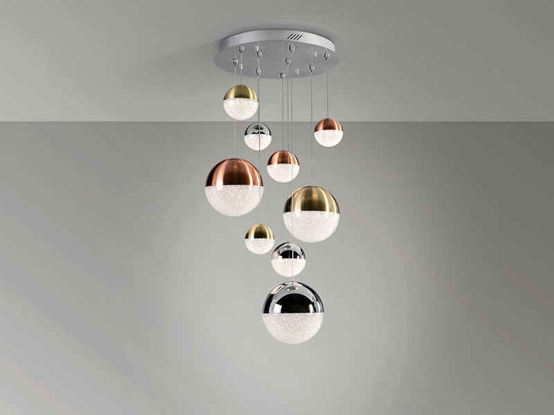 Lampara 9 Luces Led Sphere Col. Diámetro 50 Dimable - Lámparas de Techo - Granada Maison