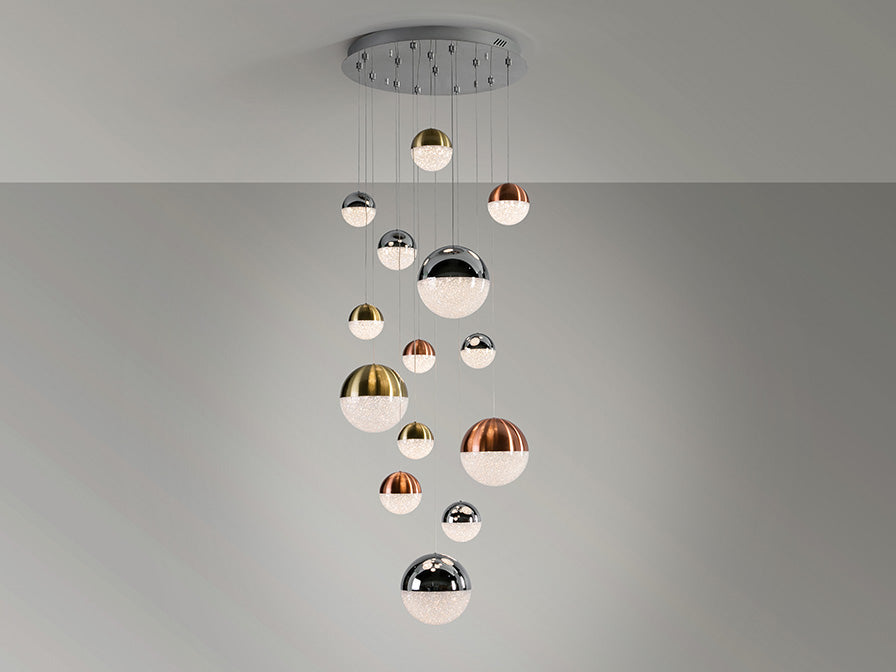 Lámpara 14 Luces Led Sphere Col. Diámetro 60 Dimable - Lámparas de Techo - Granada Maison