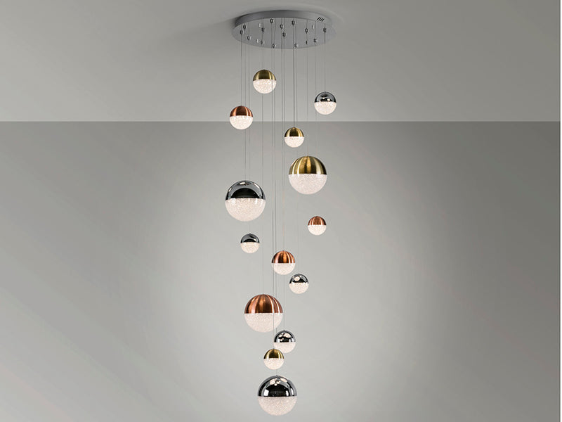 Lampara 14 Luces Led Sphere Diámetro 60X500H Dimable - Lámparas de Techo - Granada Maison