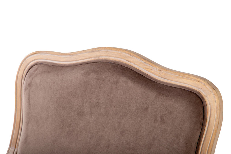 Butacamadera-velvet Marron 70x72x93 Cm - Sillas y Sillones - Granada Maison