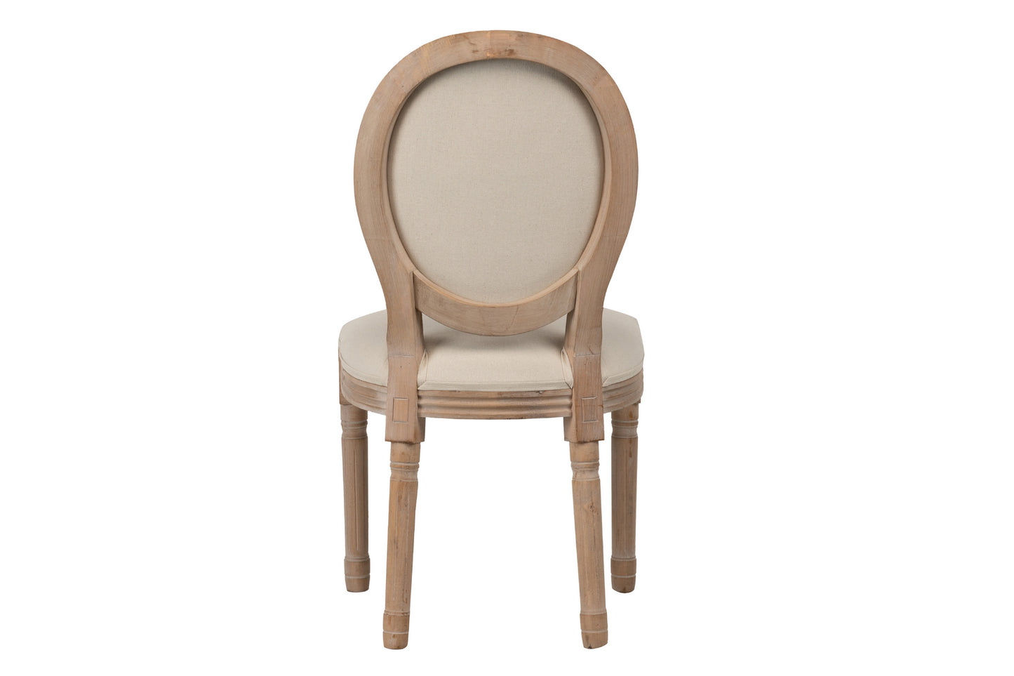 Silla Lino Beige Capitone 48x46x96 Cm - Sillas y Sillones - Granada Maison