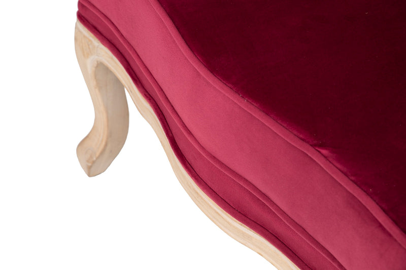 Butaca Velvet-madera Granate 64x72x92 Cm - Sillas y Sillones - Granada Maison