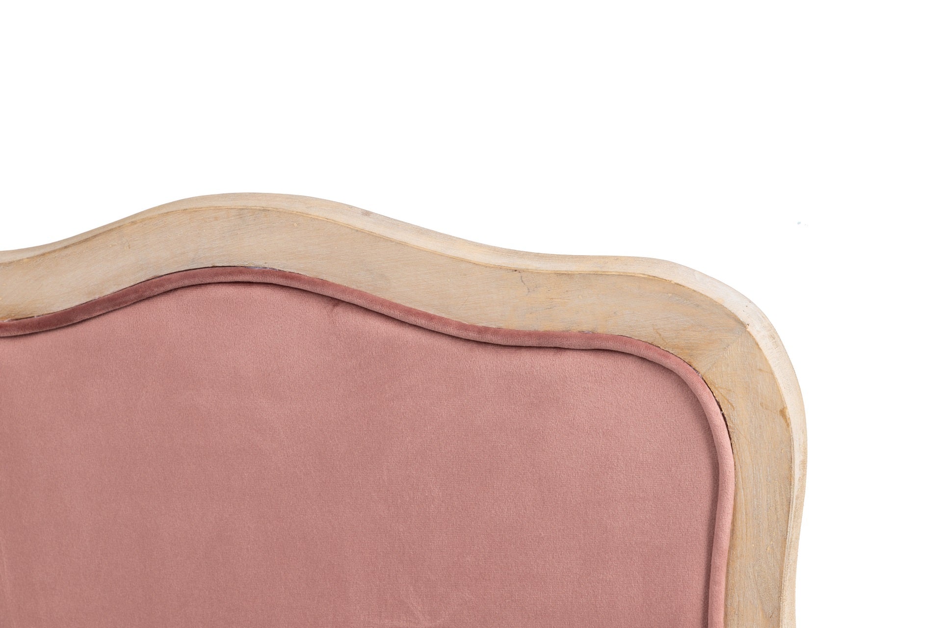 Butaca Velvet-madera Melocoton 64x72x92 Cm - Sillas y Sillones - Granada Maison