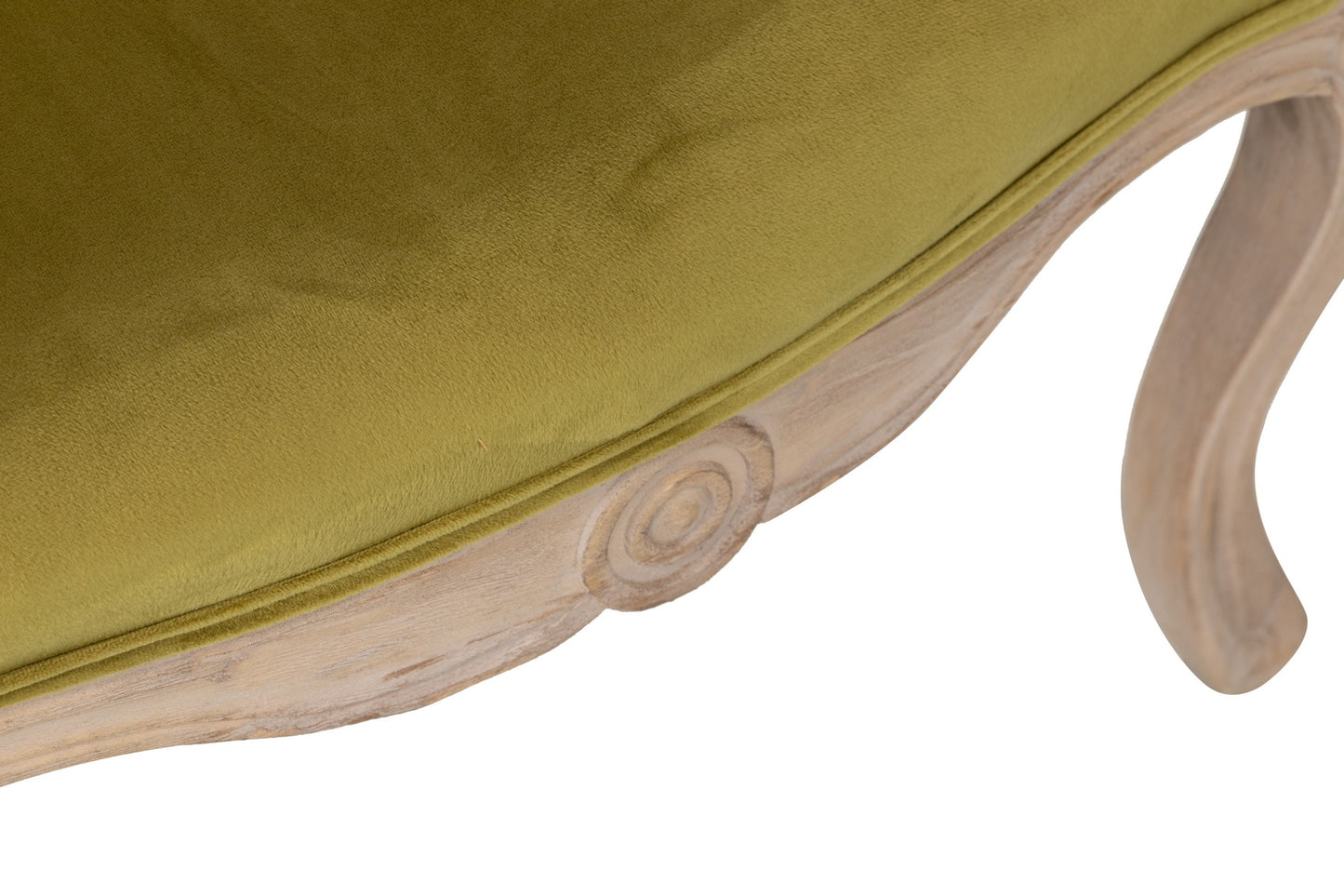 Butaca Velvet Capitone Patas Madera 61x61x71 Cm - Sillas y Sillones - Granada Maison