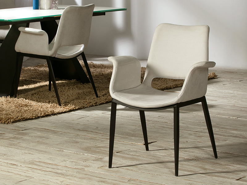 Sillon Comedor Sowa Blanco - Sillas y Sillones - Granada Maison
