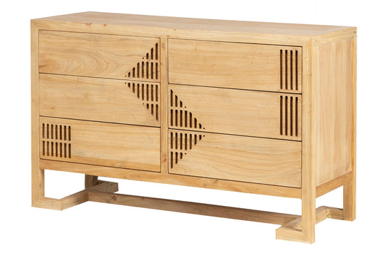 Comoda Madera Suthep 120x45x76 Cm - comoda - Granada Maison