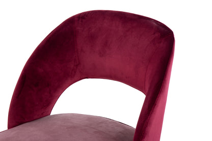 Silla Velvet Houston 56x58x83 Cm - Sillas y Sillones - Granada Maison