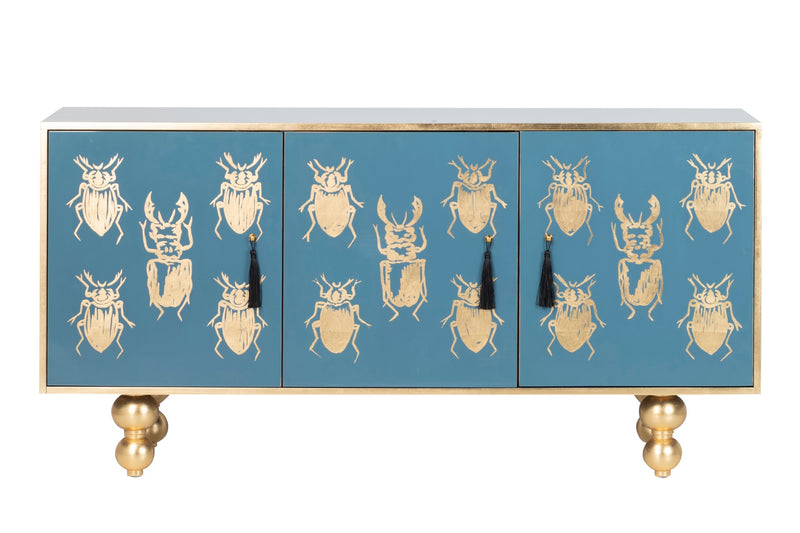 Grecee Printed /Hand Painted Sideboard 150X50X76Cm