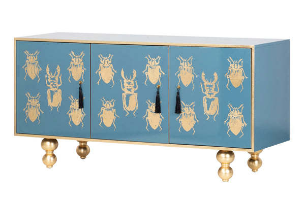 Grecee Printed /Hand Painted Sideboard 150X50X76Cm