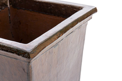 Stoneware Planter 48X48X56 Cm