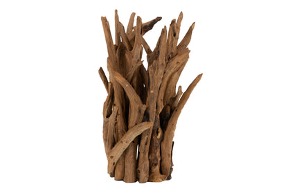 Bayan Wood Table Lamp 35X35X60 Cm