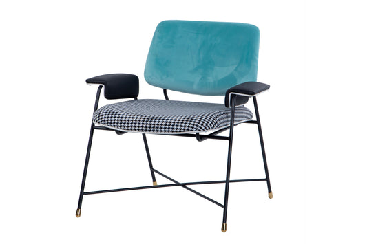 Maine Velvet Green Armchair 77X70X80 Cm