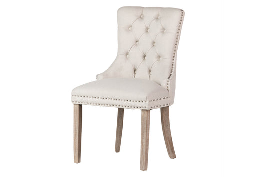 Albany Capitone Linnen Chair 55X61X97 Cm