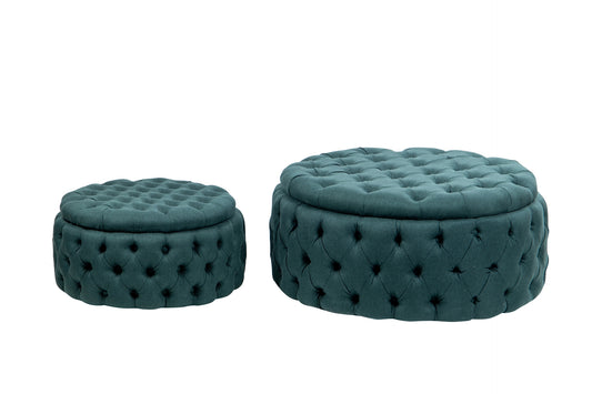 Set2 Mesas Auxil Centr.stanley 100x100x45/75x75x30 - Mesas Auxiliares - Granada Maison