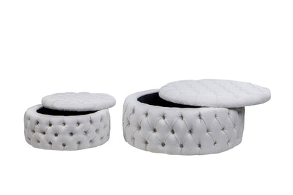 Set2 Mesas Auxil Centr.stanley 100x100x45/75x75x30 - Mesas Auxiliares - Granada Maison