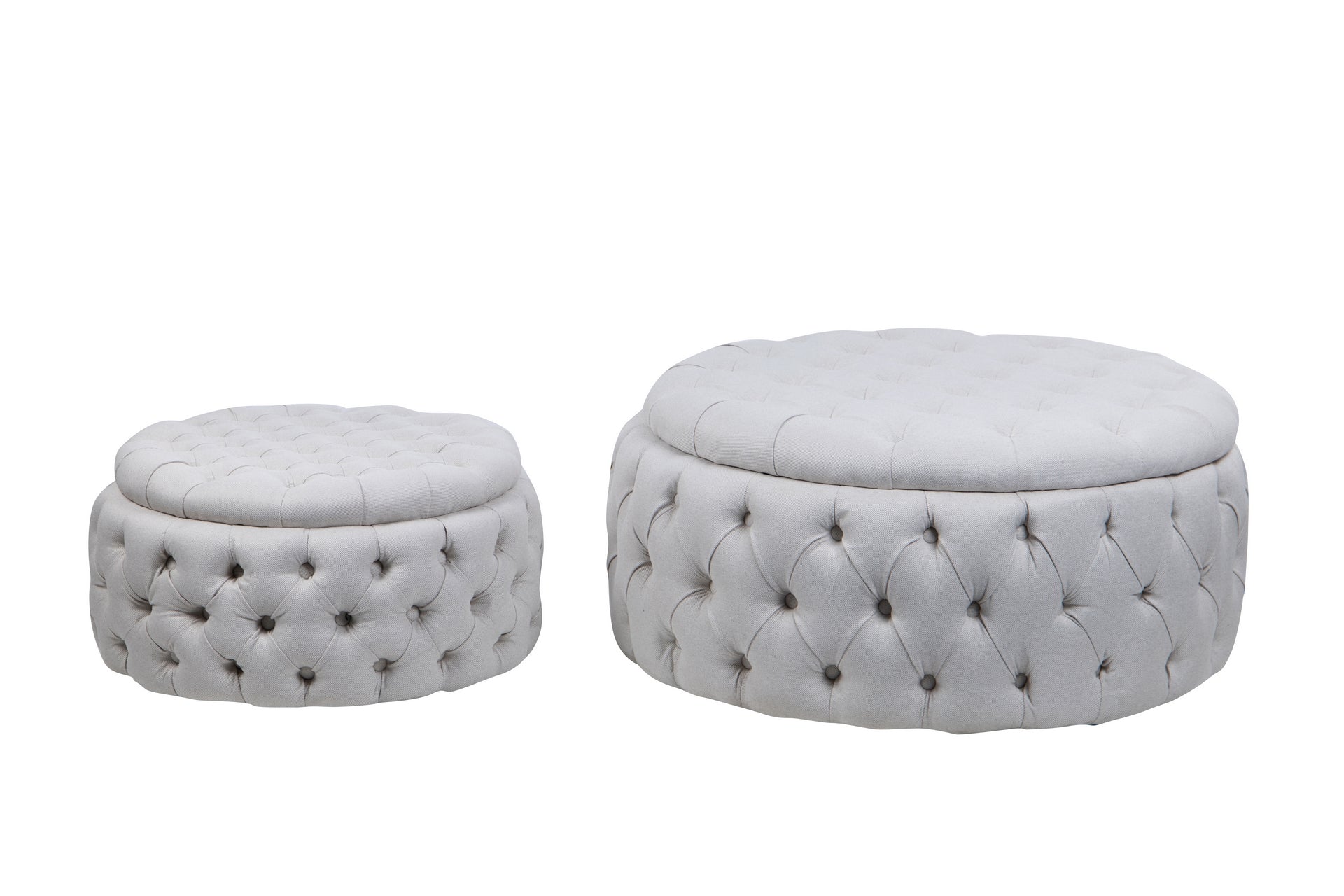 Set2 Mesas Auxil Centr.stanley 100x100x45/75x75x30 - Mesas Auxiliares - Granada Maison