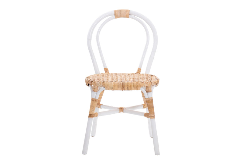 Silla Ratan Blanco Lampung 46x55x87 Cm - Sillas y Sillones - Granada Maison