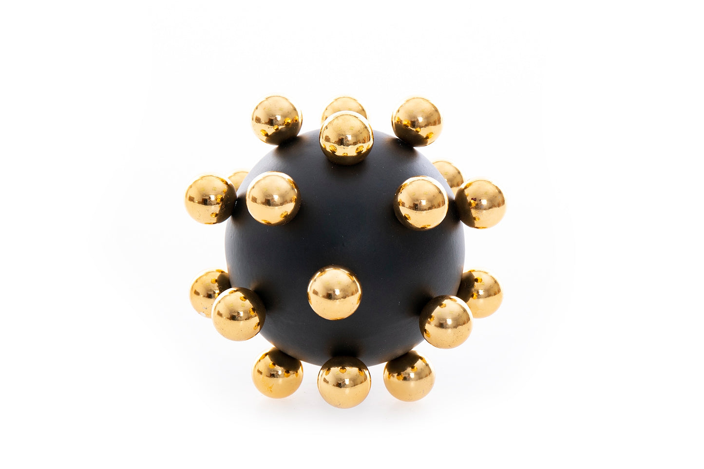 Bola Hierro 11x11x11 Cm - Figuras y Esculturas Decorativas - Granada Maison