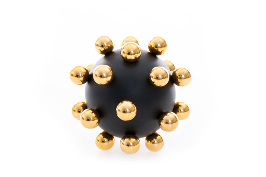 Bola Hierro 11x11x11 Cm - Figuras y Esculturas Decorativas - Granada Maison