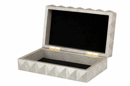 Caja Mdf / Pu 30X18X9 Cm