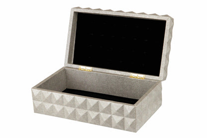 Caja Mdf / Pu 33X22X13 Cm