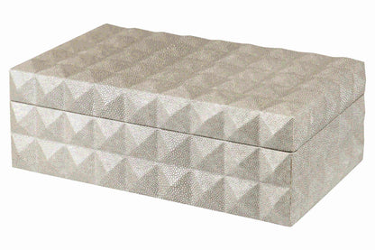 Caja Mdf / Pu 33X22X13 Cm