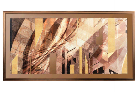 Abstract Canva With Ps Frame 180X4X95 Cm