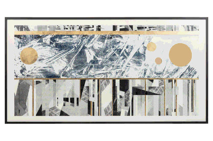Cuadro Abstracto Con Marco Ps 180X4X95 Cm