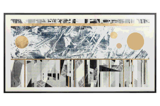 Abstract Canva With Ps Frame 180X4X95 Cm