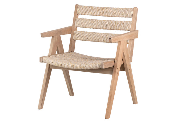 Mozanbique Brown Elm Rattan Chair 66X66X84 Cm