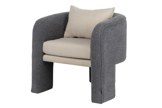 Sillon Boucle Turku 69x71x70 Cm - Sillas y Sillones - Granada Maison