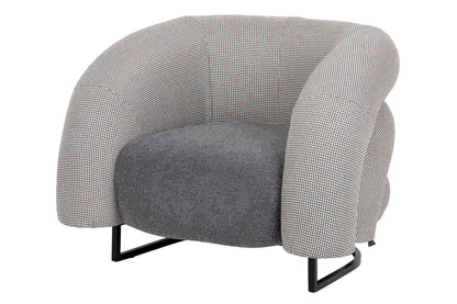 Hanko  Boucle Fabric Armchair 89X85X74 Cm