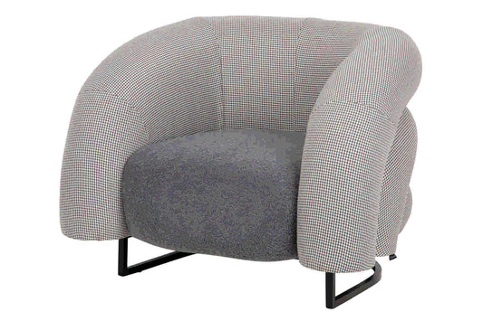 Hanko  Boucle Fabric Armchair 89X85X74 Cm