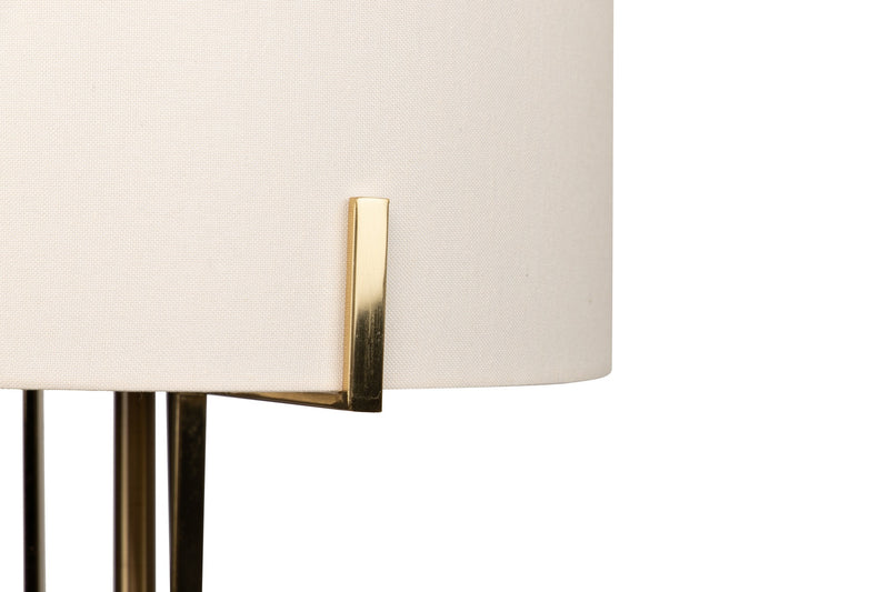 Lampara Sobremesa Metal/cristal Gera 35x35x80 Cm - Lámparas Sobremesa - Granada Maison