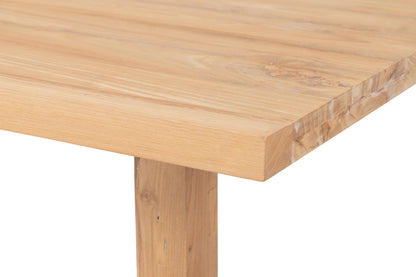 Mesa Comedor Madera Natural 200X120X75 Cm