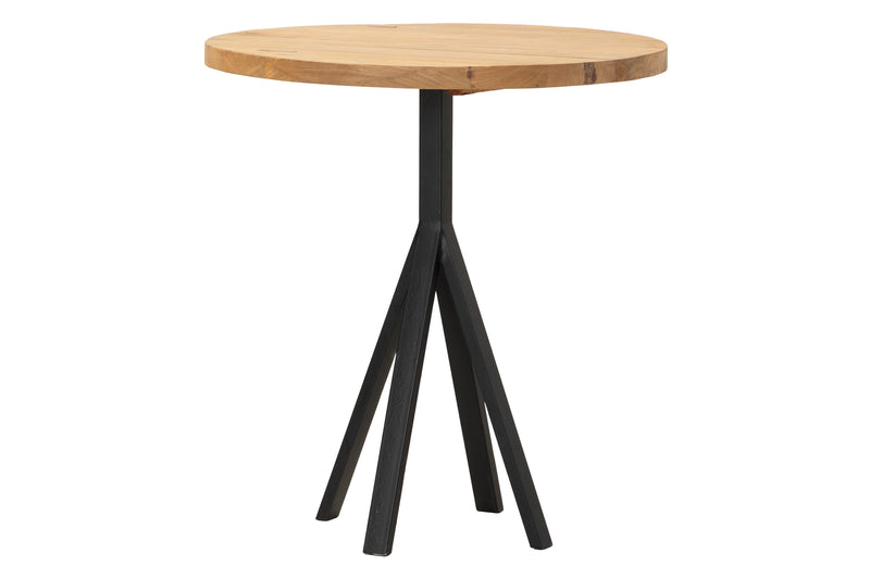 Natural Wooden Dinning Table 70X70X75 Cm
