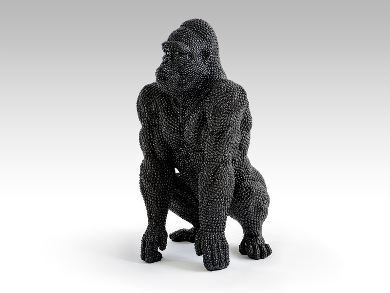 Figura Grande Gorila Negro - Figuras Decorativas - Granada Maison