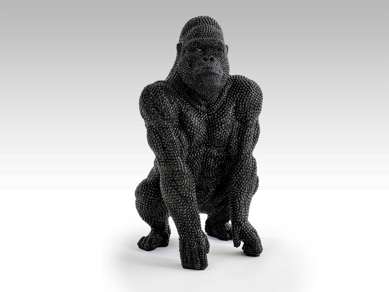 Figura Grande Gorila Negro - Figuras Decorativas - Granada Maison