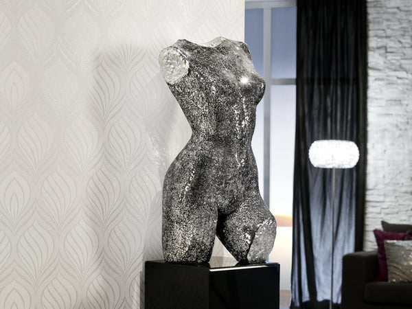 Figura Dione Negro Plata - Figuras Decorativas - Granada Maison